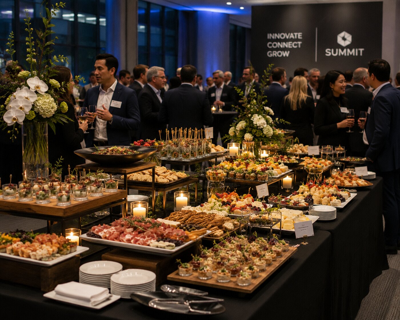 Corporate event catering