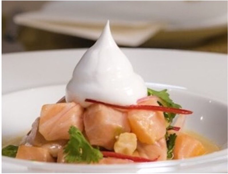 Saffron risotto by private chef Justin Jennings Lisbon